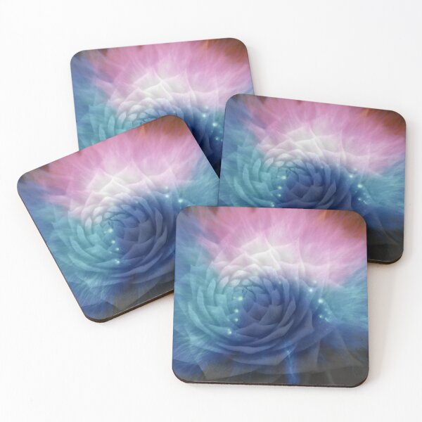 Item preview, Colorful Rainbow Aura Flower Design Aesthetic / Spiritual Floral Abstract Rainbow Aura         designed and sold by haRexia.