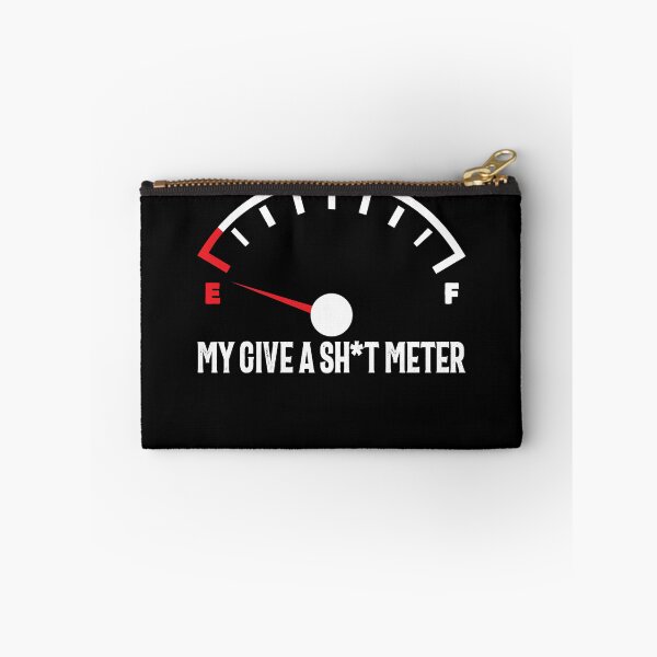 Item preview, Empty Give A Shit Meter Men's Slogan Don't Give A Shit Gear designed and sold by DynamicDesign.