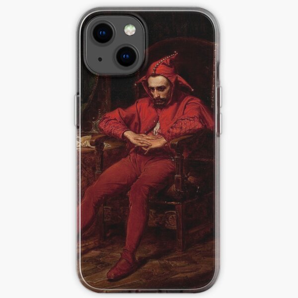 Stańczyk (Sad Clown), by Jan Matejko iPhone Soft Case