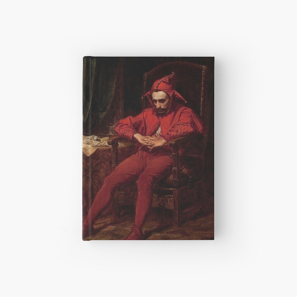 Stańczyk (Sad Clown), by Jan Matejko Hardcover Journal