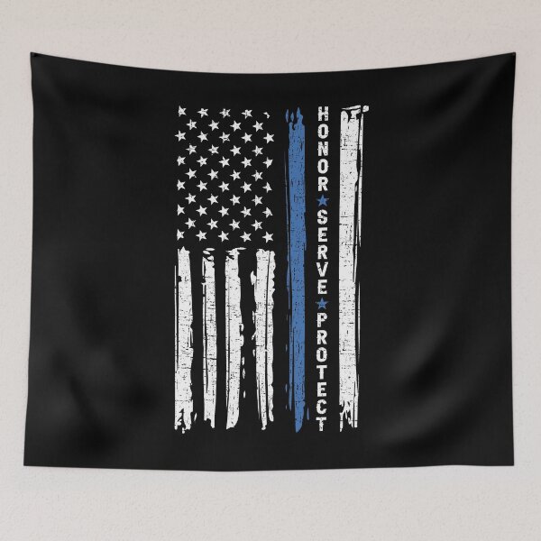 Item preview, Honor Serve Protect Shirt, Patriot Policeman Shirt, Police Officer Shirt, Police Flag Shirt, Honor Thin Blue Line Tee, Police Officer To Be designed and sold by aymob.