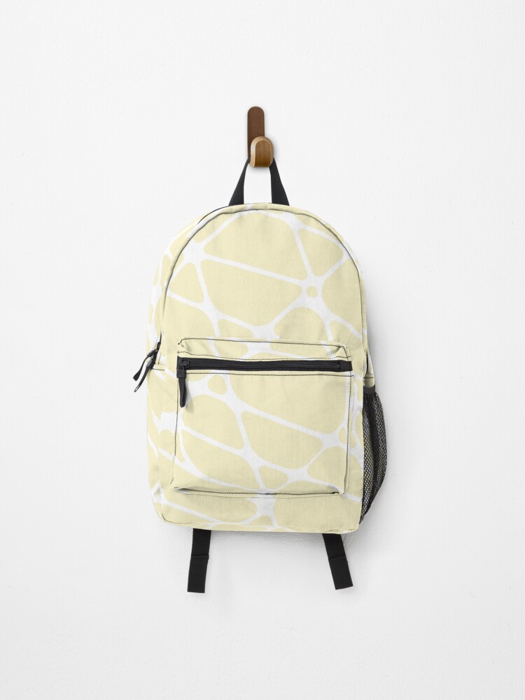 Thumbnail 1 von 3, Rucksack, White and Yellow Mosaic Pattern 2 Pairs Diamond Vogel 2022 Popular Colour Pure Laughter 0846 designt und verkauft von ColorOfTheYears.