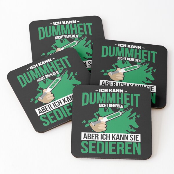 Item preview, Ich kann Dummheit nicht beheben, aber ich kann sie Sedieren    designed and sold by pparelLogo.