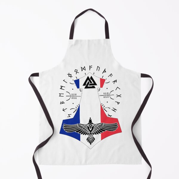 Item preview, Viking France Flag Vikings Thor Runes France Vikings designed and sold by Bommer20.