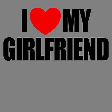 Aperçu de l'œuvre I Love My Girlfriend Heart Hot Girlfriend Love My Girlfriend Gear de DynamicDesign