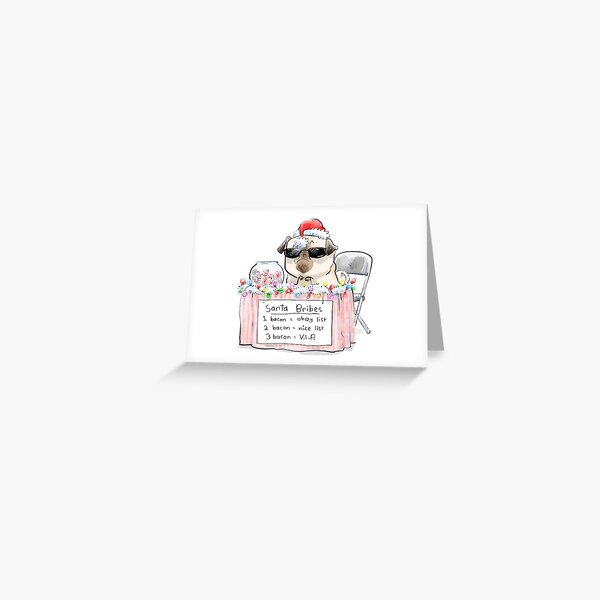 Item preview, Santa Bribes designed and sold by inkpug.