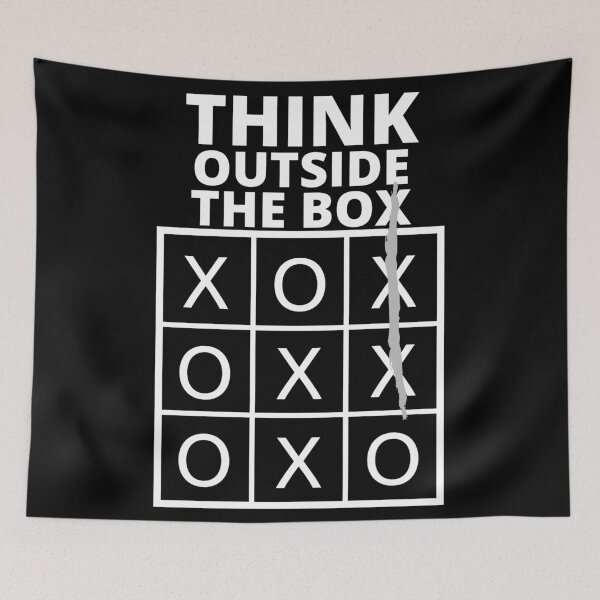 Item preview, Think Outside The Box designed and sold by KingsManKind.
