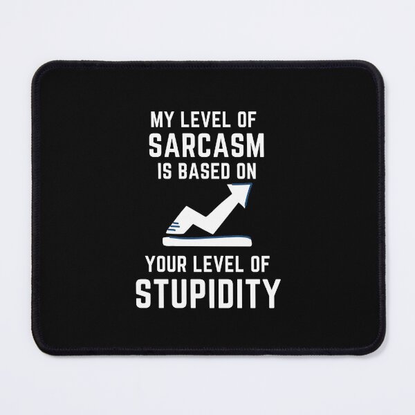 Item preview, Sarcasm Is My Only Defence - Funny Sarcastic designed and sold by Zyphrost ★★★★★ (✔).