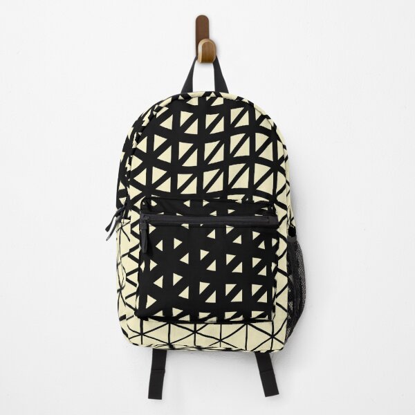 Artikelvorschau, Black and Yellow Triangle Wave Pattern Pairs Diamond Vogel 2022 Popular Colour Pure Laughter 0846 entworfen und verkauft von ColorOfTheYears.