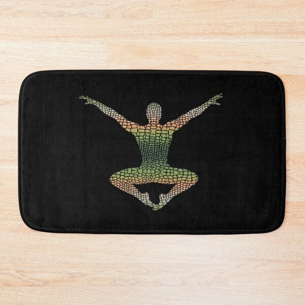 Item preview, CONTEMPORARY BALLET - SNAKE LIZARD REPTILE TEXTURE - MALE DANCER SILHOUETTE designed and sold by KoolDsignsDANCE.