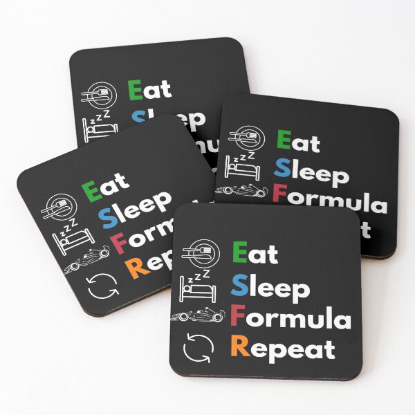 Item preview, Eat Sleep Formula Repeat designed and sold by Snorg  Tees ⭐⭐⭐⭐⭐.