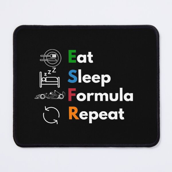 Item preview, Eat Sleep Formula Repeat designed and sold by Snorg Tees ⭐⭐⭐⭐⭐.