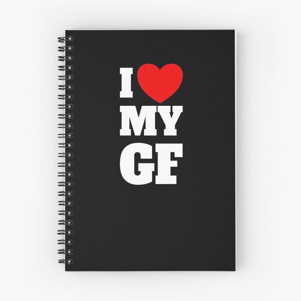 Item preview, I Love My GF Red Heart Hot Girlfriend I Love My Girlfriend Gear designed and sold by DynamicDesign.