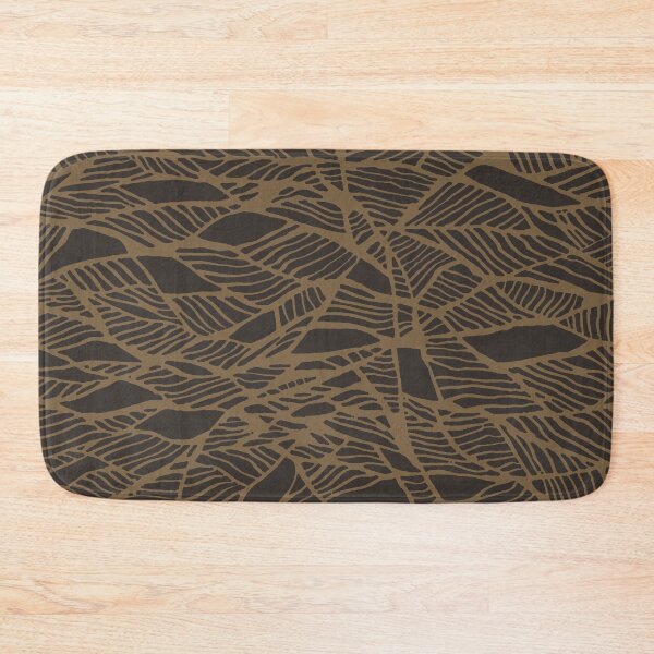 Item preview, Elegant  Abstract line art in dark brown background designed and sold by jeanyun48.