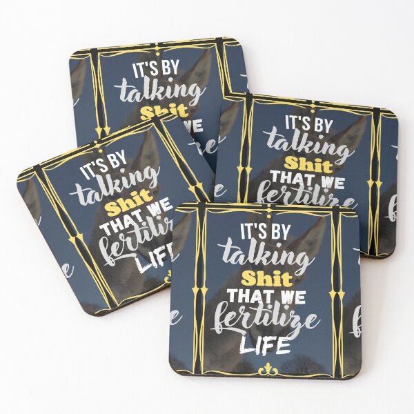 Item preview, It´s By Talking Shit That We Fertilize Life designed and sold by GoPublicTeam.