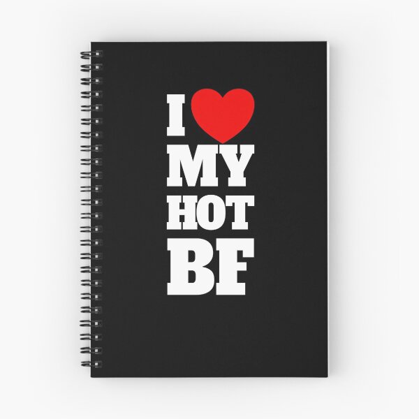 Item preview, I Love My Hot BF Red Heart I Love My Hot Boyfriend Gear designed and sold by DynamicDesign.