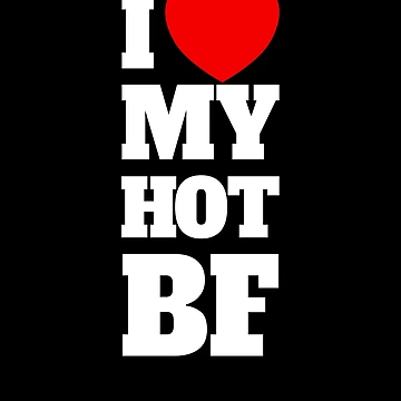 Aperçu de l'œuvre I Love My Hot BF Red Heart I Love My Hot Boyfriend Gear de DynamicDesign