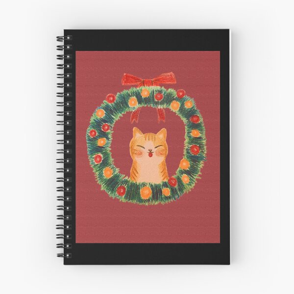 Item preview, Christmas Cheese Cat Ornaments designed and sold by BlackCatArtKR.