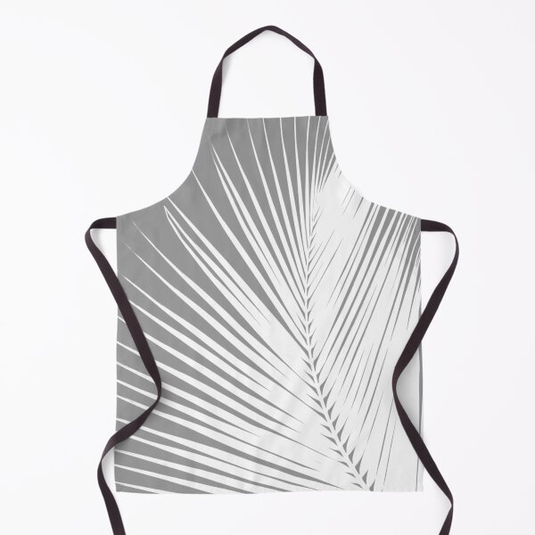 Item preview, Palm Leaf, Grey / Gray and White designed and sold by Marymarice.