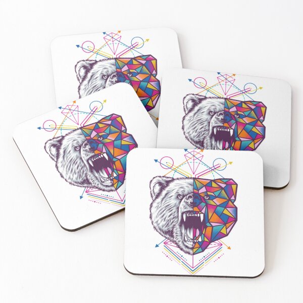 Item preview, bear art designed and sold by ANIMAL T-SHIRT.