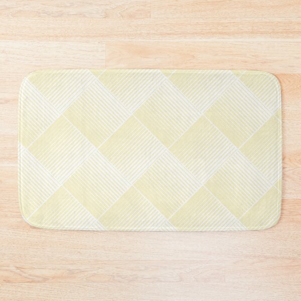 Artikelvorschau, White and Yellow Mosaic Stripe Pattern Pairs Diamond Vogel 2022 Popular Colour Pure Laughter 0846 entworfen und verkauft von ColorOfTheYears.