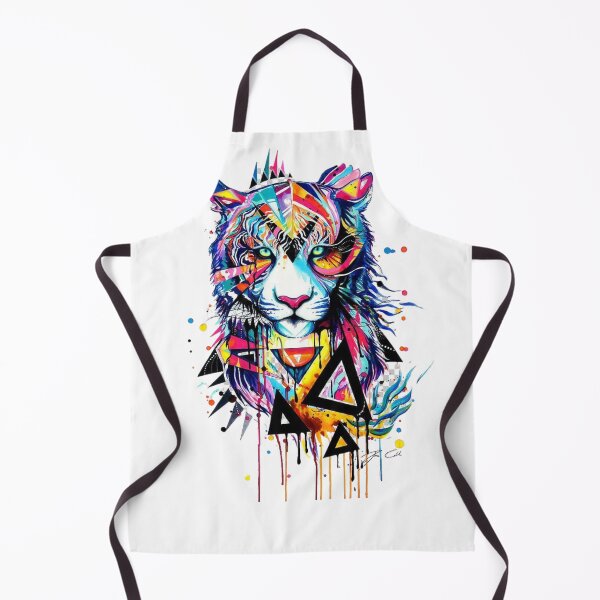 Item preview, rainbow tiger designed and sold by ANIMAL T-SHIRT.