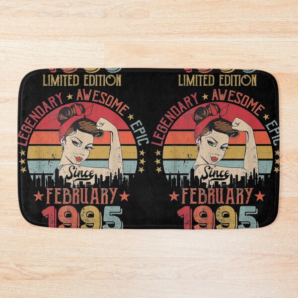 Item preview, 27th Birrthday, 27 years old, 27th birthday girl, Legendary Awesome Epic Since February 1995 Limited Edition designed and sold by lukelarkind.