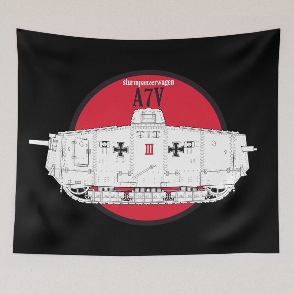 Item preview, The best for the tank lover! WW1 German A7V tank designed and sold by FAawRay.