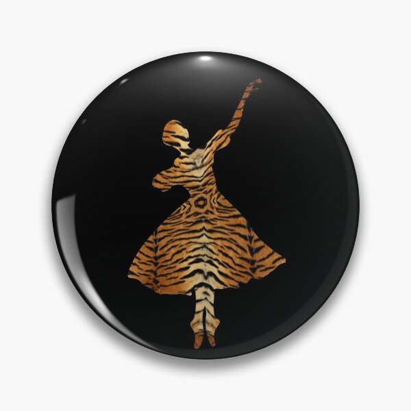 Artikelvorschau, BALLETT - TIGER-TEXTUR - BALLERINA SILHOUETTE entworfen und verkauft von KoolDsignsDANCE.