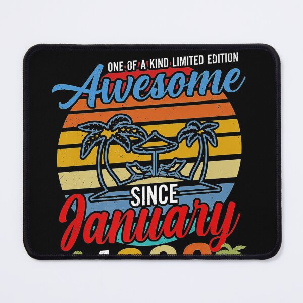 Item preview, Awesome Since January 1962 Vintage 1962,vintage 1962,1962 birthday,60th,january 1962,january 60th,january designed and sold by lukelarkind.