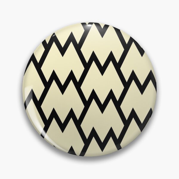 Artikelvorschau, Black and Yellow Tessellation Line Pattern 18 - Diamond Vogel 2022 Popular Colour Pure Laughter 0846 entworfen und verkauft von ColorOfTheYears.