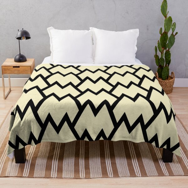 Artikelvorschau, Black and Yellow Tessellation Line Pattern 18 - Diamond Vogel 2022 Popular Colour Pure Laughter 0846 entworfen und verkauft von ColorOfTheYears.