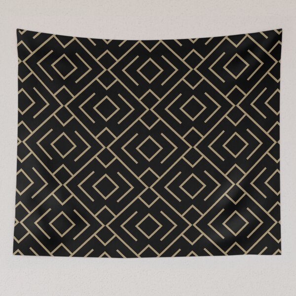 Item preview, Black and Brown Shape Mosaic Pattern 4 Pairs DV 2022 Popular Colour There's No Place Like Home 0318 designed and sold by ColorOfTheYears.