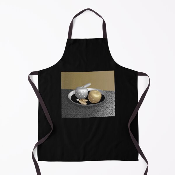 Item preview, Gold and Silver Christmas Apples designed and sold by Marymarice.