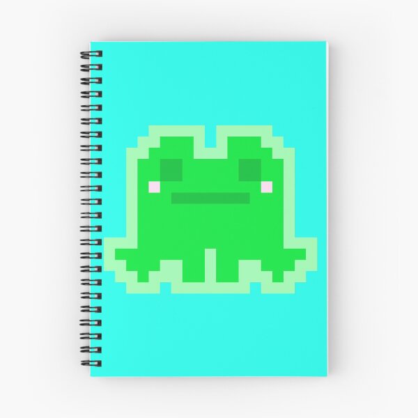 Item preview, Tiny Green Pensive Pixel Frog designed and sold by rin3d .