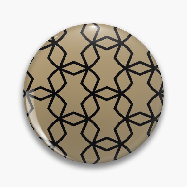 Item preview, Black and Brown Shape Mosaic Pattern Pairs DV 2022 Popular Colour There's No Place Like Home 0318 designed and sold by ColorOfTheYears.