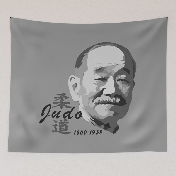 Item preview, Judo Jigoro Kano drawing designed and sold by Blondiabshop.