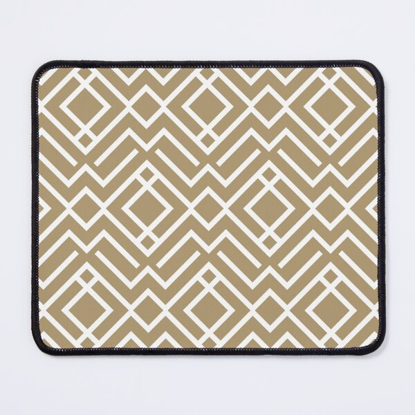 Item preview, Brown and White Diamond Shape Pattern Pairs DV 2022 Popular Colour There's No Place Like Home 0318 designed and sold by ColorOfTheYears.
