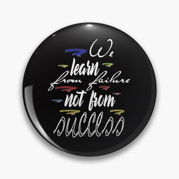 Item preview, We learn from failure not from success designed and sold by fricostyle.