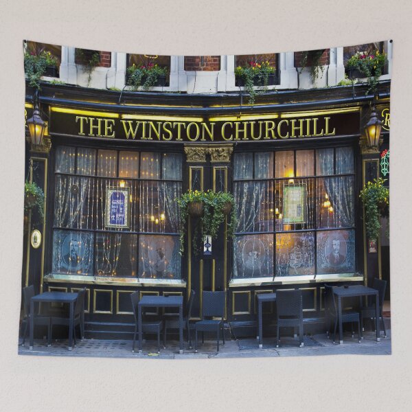 Item preview, The Winston Churchill Pub  designed and sold by Londonimages.