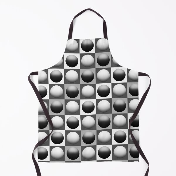 Item preview, Grid of Spheres, Black, White and Gray / Grey designed and sold by Marymarice.