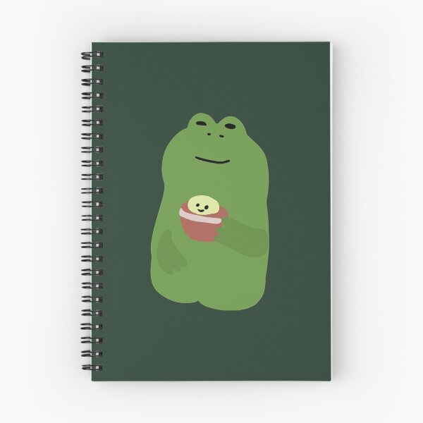 Item preview, Frog with his succulent plant designed and sold by Bella510.