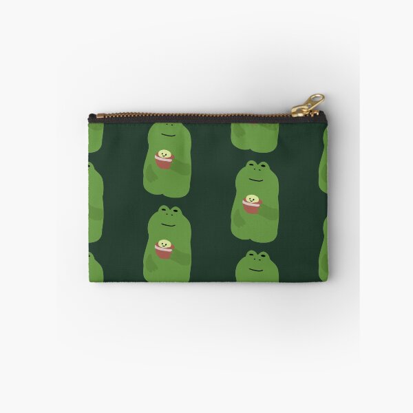 Item preview, Frog with his succulent plant designed and sold by Bella510.