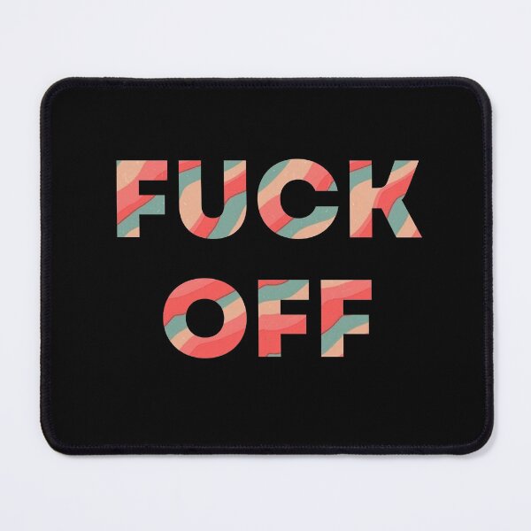 Item preview, Fuck Off Writing designed and sold by BDEmpire.
