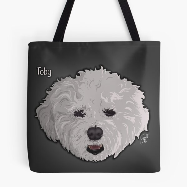Item preview, Toby - Bichon Frise designed and sold by doodleeightytwo.