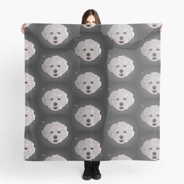 Item preview, Toby - Bichon Frise designed and sold by doodleeightytwo.