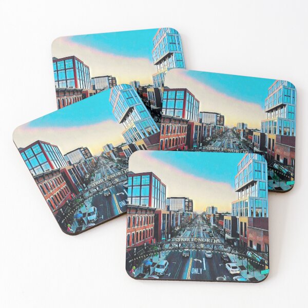 Item preview, Columbus Streets, Ohio designed and sold by Sofia-Draws.