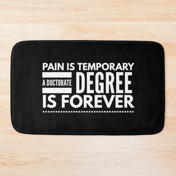 Item preview, Pain Is Temporary A Doctorate Degree Is Forever - Doctor designed and sold by texteestore.