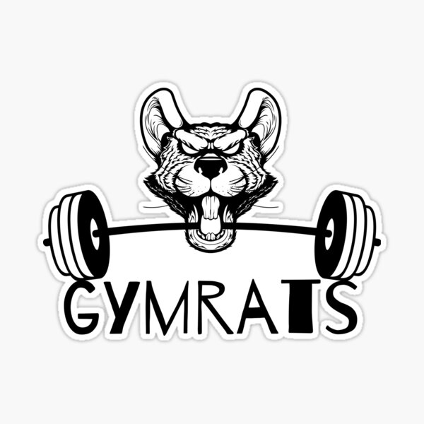 Gym Rats, Gymrats Sticker for Sale by Naked-Alien