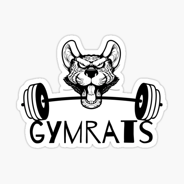 Gym Rat Sticker for Sale by American Artist